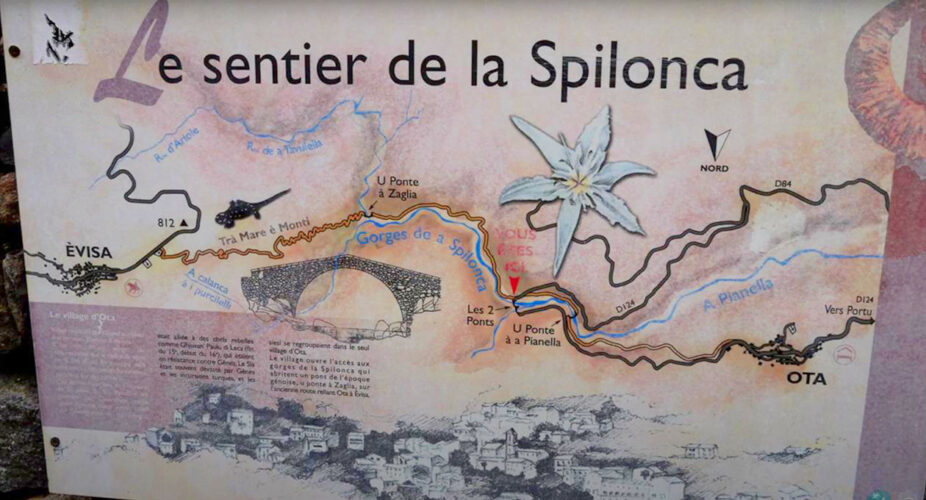 Le sentier de la spilonca Le sentier de la spilonca