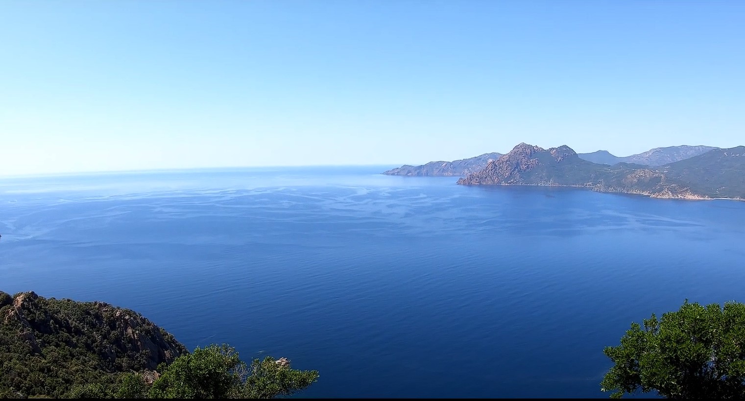 Le golf vue de Piana