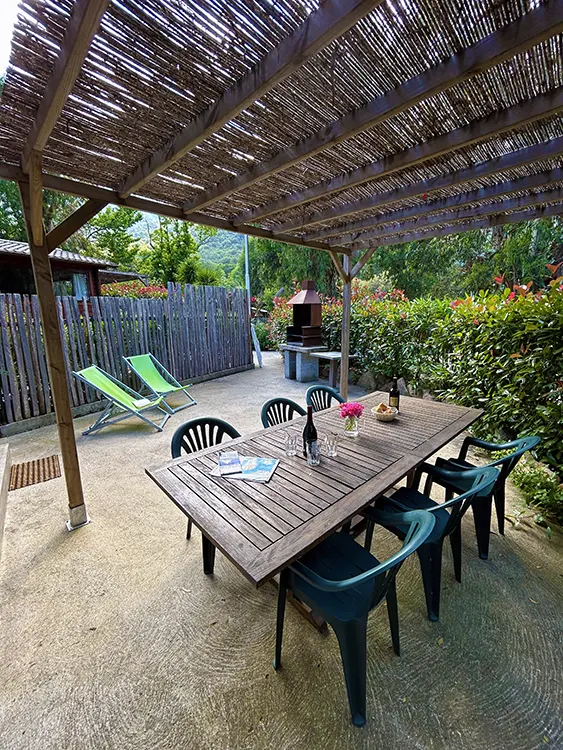 Chalet 11 Terasse Chalet Porto
